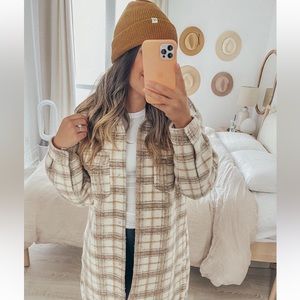 Abercrombie “shacket” plaid